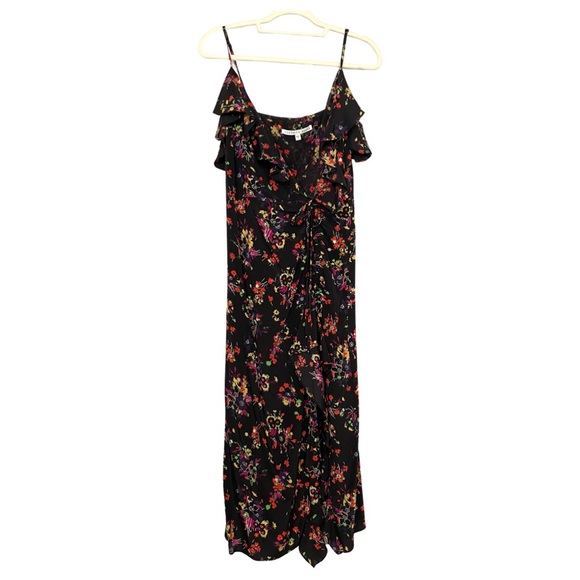 Veronica Beard Monica Silk Blend midi dress
Black Multi Romantic Cottagecore - Picture 3 of 10